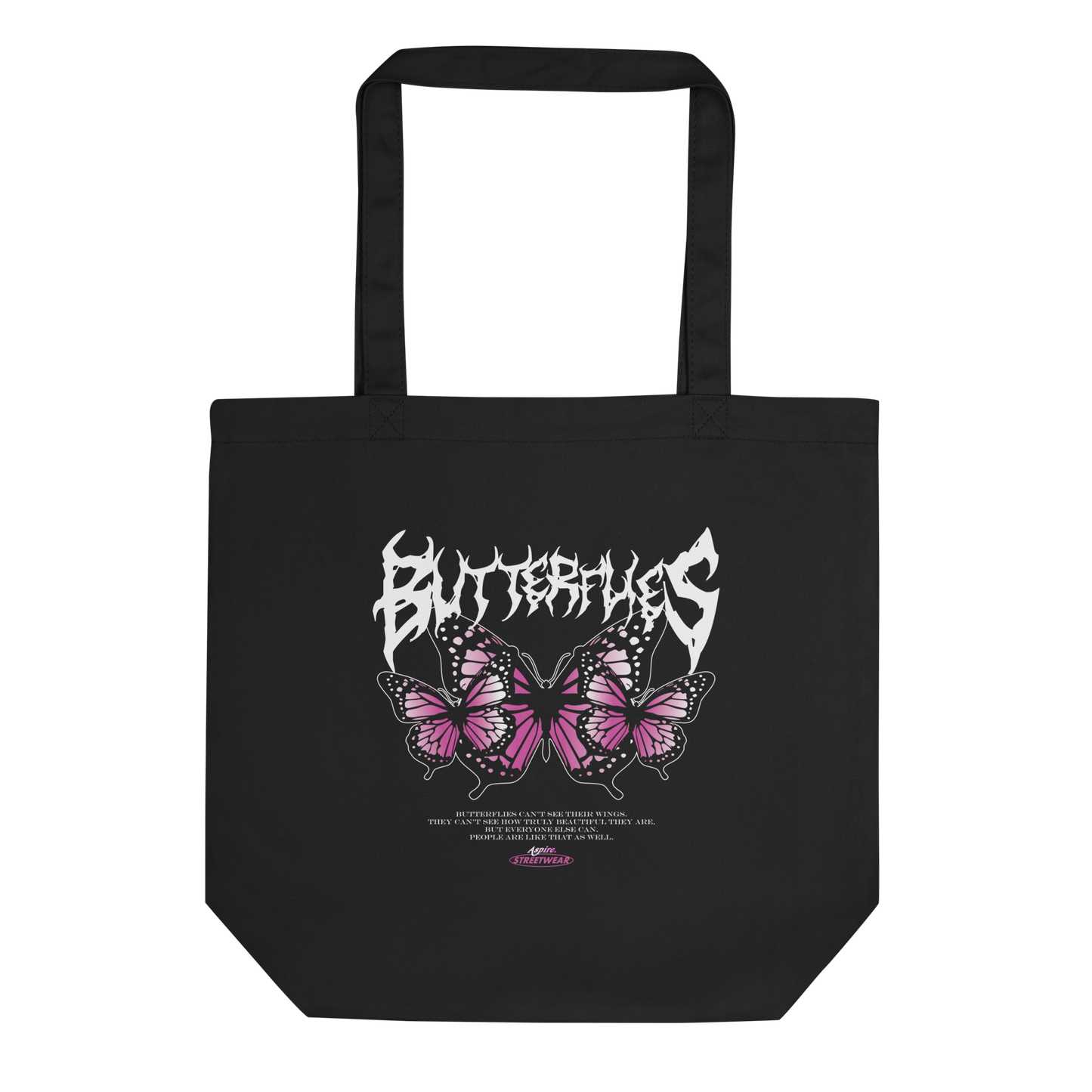 Aspire 'Butterflies' Tote Bag